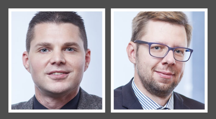 Mit der Patentförderung WIPANO hochwertige IP-Assets aufbauen - Dr. Christoph Gaebel (li.), Dr. Hanns Kache (re.)