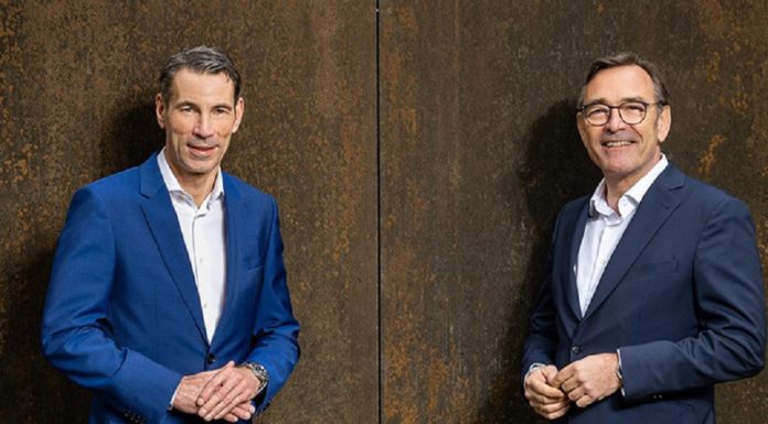 BayBG-Geschäftsführung Peter Pauli (li.) und Peter Herreiner