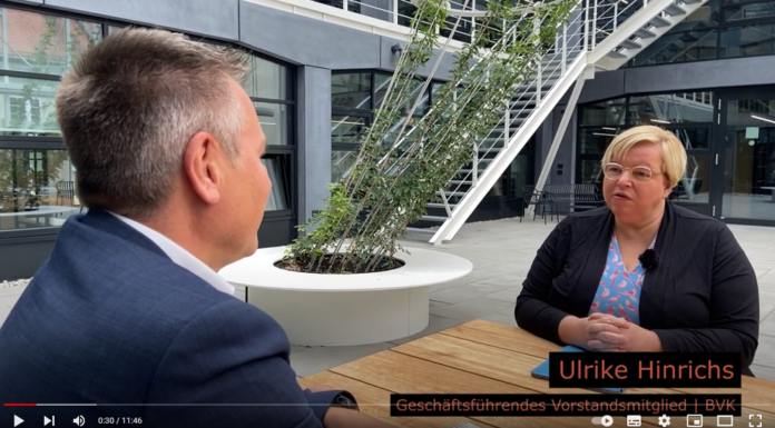 Ulrike Hinrichs, geschäftsführendes Vorstandsmitglied BVK