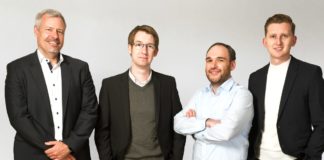 Dr. Rolf Winter, Christoph Keller, Dr. Michael Faath, Benjamin Wöhrl (v. l. n. r.)