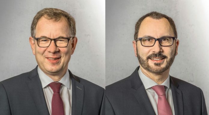 „The Länd überholt Berlin und Bayern bei den Start-up-Investments” Dirk Buddensiek, Guy Selbherr, MBG Baden-Württemberg (v.l.n.r)