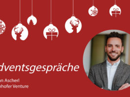 Adventsgespräch mit Florian Ascherl, Fraunhofer Venture