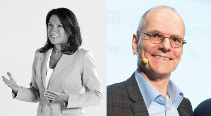 „Hoffentlich können wir bald wieder mehr Events veranstalten“ Natascha Grosser, Wolfgang Lubert, Private Equity Forum NRW (v.l.n.r)