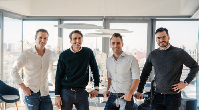 Startup Stryze ist Power-Seller – und kauft andere Erfolgshändler Die The Stryze Group Gründer: Sebastian Funke, Mark Hartmann, Sascha Krause und Dr. Taro Niggemann (v. l. n. r.).(c) The Stryze Group