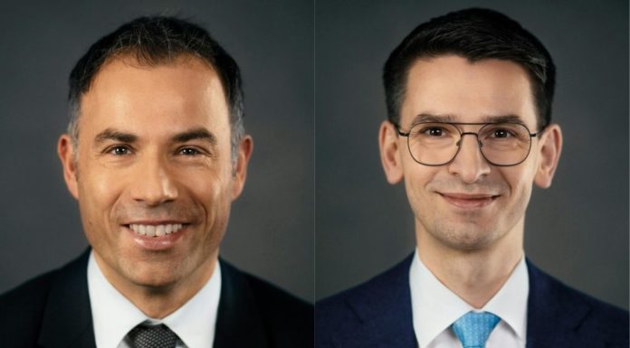 Amos Veith, Dr. Robert Eberius, Poellath (v.l.n.r.)