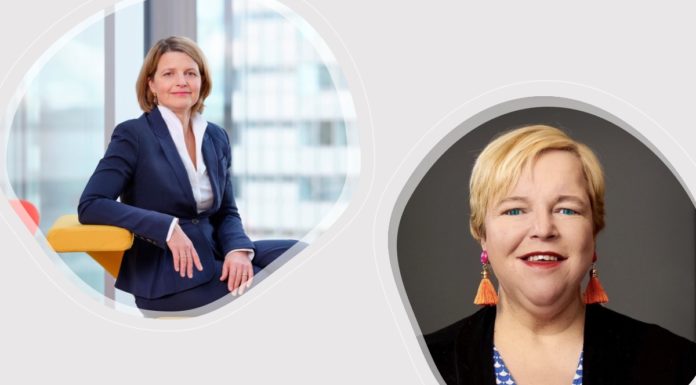 Private Equity und Venture Capital: Positives Geschäftsklima Fritzi Köhler-Geib, KfW, Ulrike Hinrichs, BVK (v.l.n.r.)