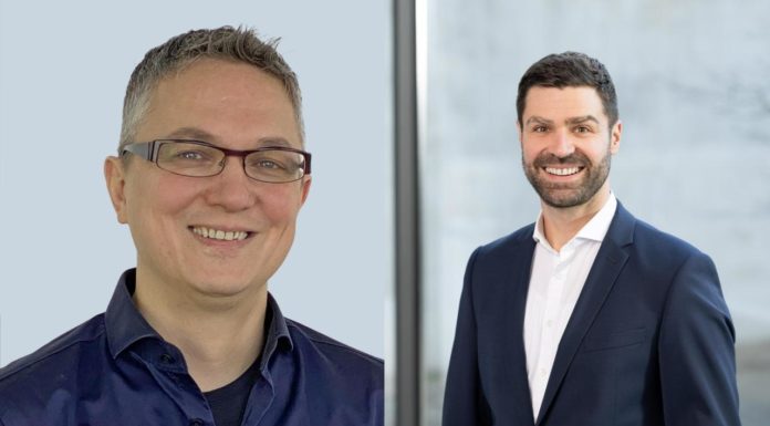 BayBG investiert in Video-Streaming-Anbieter Axinom Ralph Wagner, Axinom, und Jochen Breitenbach, BayBG (v.l.n.r.)