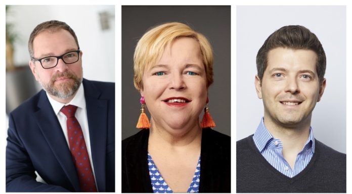 Frank Hüther, Ulrike Hinrichs, Mark Schmitz, Bundesverband Deutscher Kapitalbeteiligungsgesellschaften (v.l.n.r.)