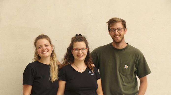 Gründungsteam: Michelle Spitzer, Merit Ulmer und Julian Kolbeck (v. li.)