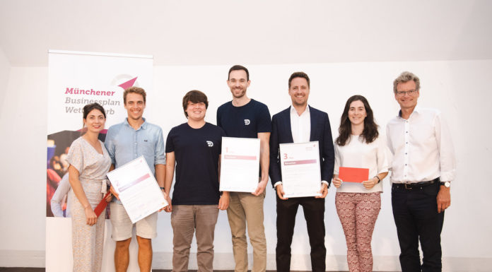 Dymium gewinnt Münchener Businessplan Wettbewerb von BayStartUp