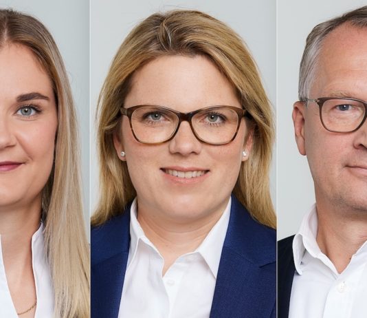 Katharina Dittmer, Julia Stöcker und Torsten Schlüter (v.l.n.r.) starten beim Family Office Lennertz & Co.