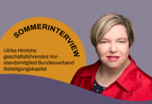 Sommerinterview mit Ulrike Hinrichs, geschäftsführendes Vorstandsmitglied des BVK