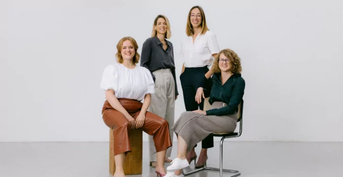 V.l.: Lisa-Marie Fassl, Carina Klaffl, Amelia Suda und Nina Wöss