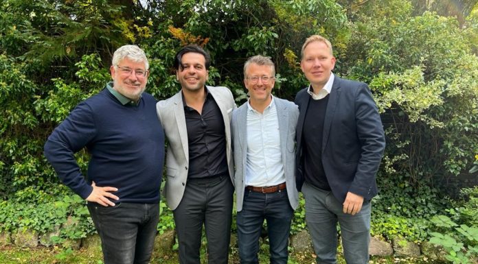 Franco Ottavio Mathias, HCM, Sameh Jarrar, ReindersArchitekten, Fabio Mathias, HCM, Carsten von Kobylinski, HCM (v.l.)
