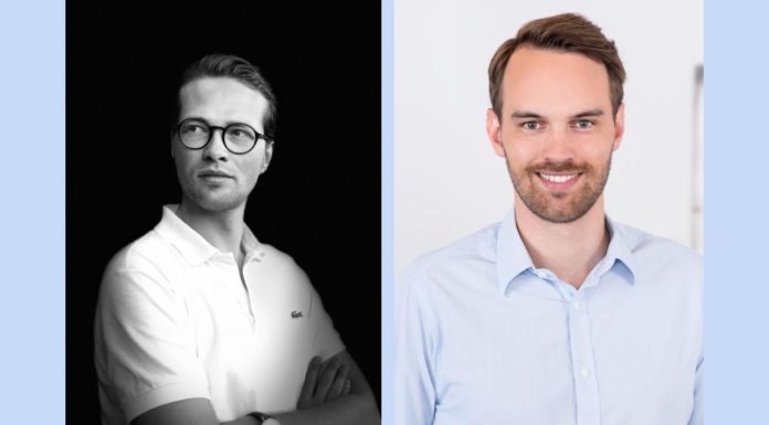 Daniel Kirch, Taxy.io und Björn Lang, TechVision Fonds