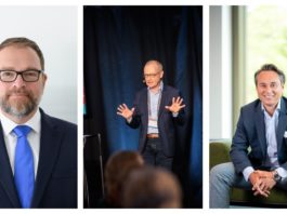 Frank Hüther, Abacus alpha, Dr. Michael Brandkamp, ECBF, Ulrich Seitz, Baywa r.e. Energy Ventures (v.l.n.r.)