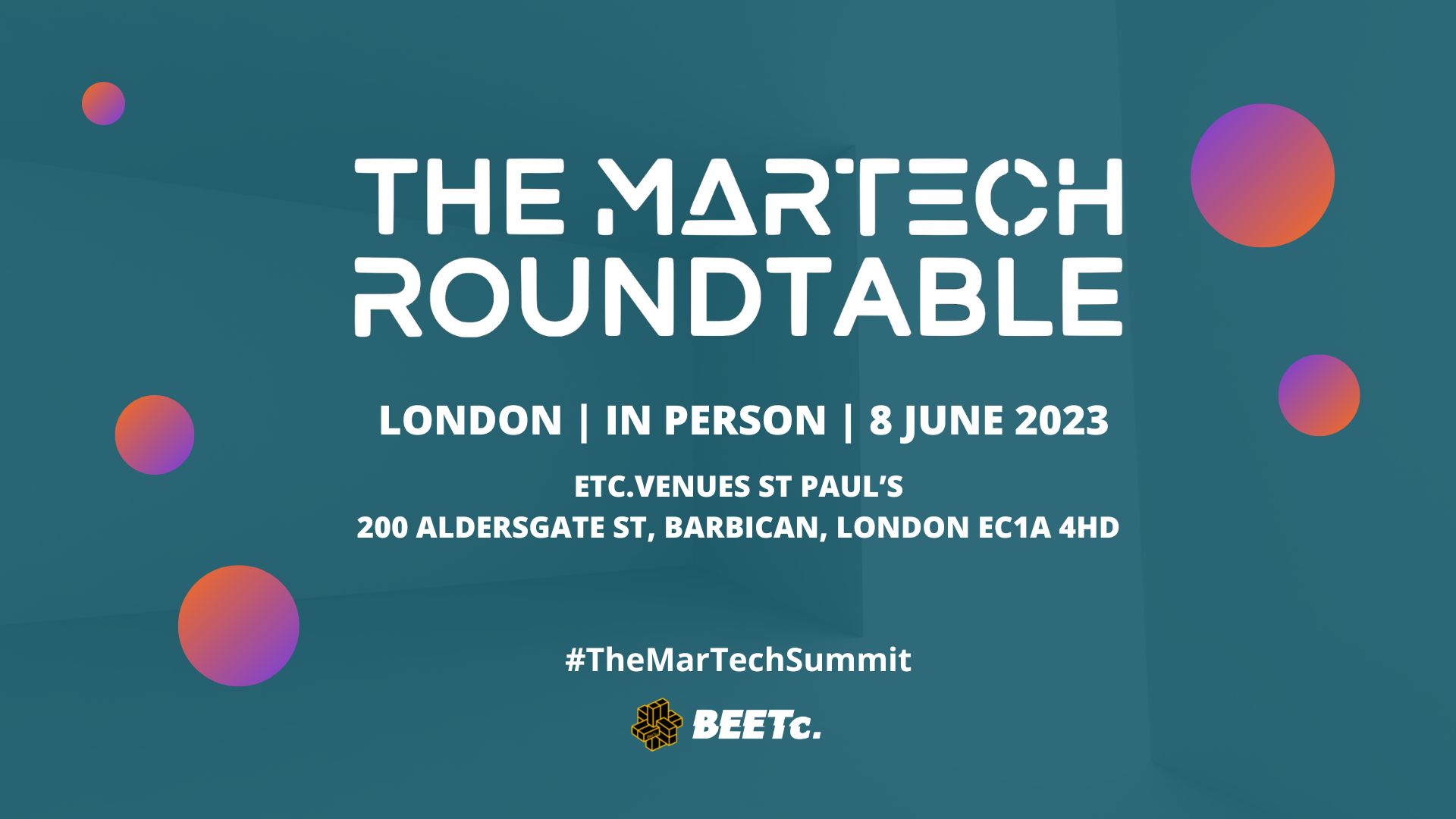 The MarTech Summit Roundtable