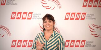 Katja Ruhnke als "Business Angel 2023" ausgezeichnet (c) BAND
