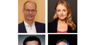 Matthias Helfrich (Business Angel), Dr. Elisabeth Schrey (DTCF), Dr. Frédéric du Bois-Reymond (Earlybird, BVK), Florian Heinemann (Project A)
