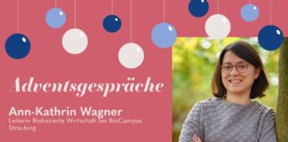 Adventsgespräch mit Ann-Kathrin Wagner, BioCampus Straubing