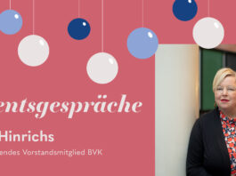 Adventsgespräch mit Ulrike Hinrichs, Bundesverband Beteiligungskapital