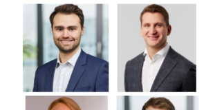 Sebastian Wissig, Philipp Spelkus (Nachfolgekontor) & Maxi-Marlen Fleischmann (Business Trends Academy BTA) & Igor Golubov (Odewald KMU)