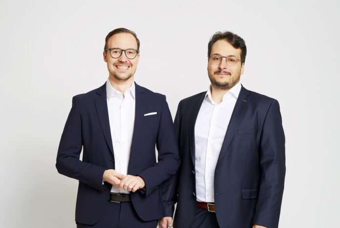 S2Data-Gründer Dr. Stefan Kremsner (CEO) und Dr. Stefan Lendl (COO)