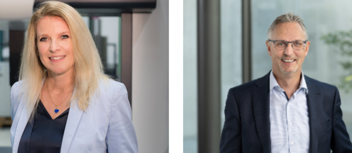 Dr. Heike Wenzel, CEO Wenzel Group (Copyright: Wenzel), Alois Bösl, Bereichsleiter BayBG (c) BayBG Dr. Heike Wenzel, CEO Wenzel Group (Copyright: Wenzel), Alois Bösl, Bereichsleiter BayBG (c) BayBG