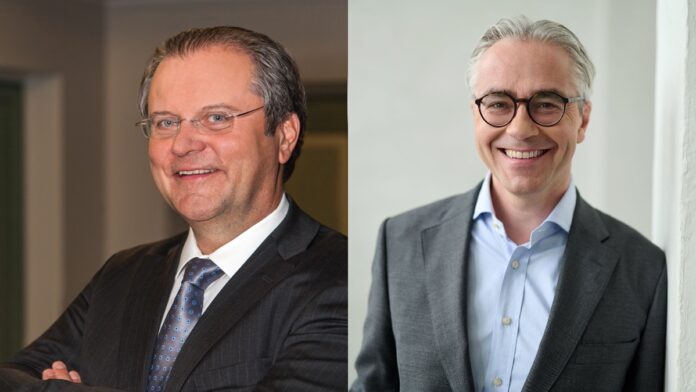 Christoph Ludwig (l). neu im Beirat von REIA Capital - rechts im Bild Gründer und Managing Partner Thomas Weinmann (c) BLL Braun Leberfinger Ludwig Unger/REIA Capital