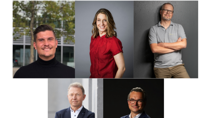 Corporate Venture Capital ist erwachsen geworden Richard Bochmann (A4nXT), Dr. Tanja Emmerling (HTGF), Oliver Hanisch (Campus Founders), Dr. Dieter Kraft (Trumpf Venture), Christian Teichmann (Burda Principal Investments)