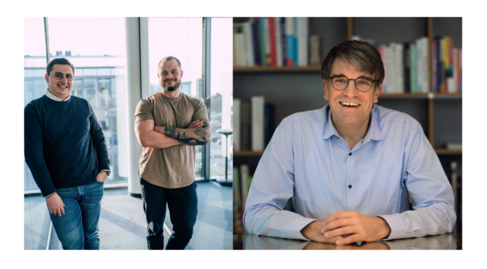 „Suchen, finden, integrieren“ Mladen Milicevic, Kevin Freise (Unchained Robotics) & Dr. Peter Wolff (EnjoyVenture Management)