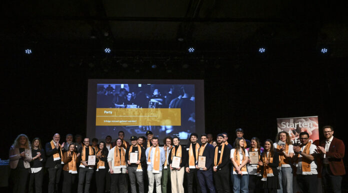 Erstmals zwei Gewinner bei start2grow start2grow Abschlussveranstaltung 2025