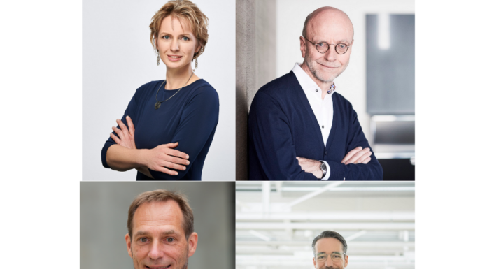 Katja Butzmann (bm-t), Dr. Paul-Josef Patt (eCapital), Dr. Thorsten Löffler (DeepTech Climate Fonds) & Adrian Thoma (NXTGN)