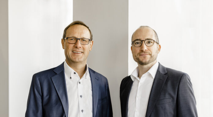 Jürgen Zabel und Dr. Steffen Huth, Co-Geschäftsführer BMH Hessen (c) BMH