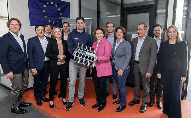 Die EIB-Delegation unter Führung von Vizepräsidentin Nicola Beer besuchte zusammen mit Monika Steger, Geschäftsführerin von Bayern Kapital, Vertretern der LfA Förderbank Bayern und Pressevertretern aus dem Start-up-Ökosystem erfolgreiche Münchner Tech-Unternehmen