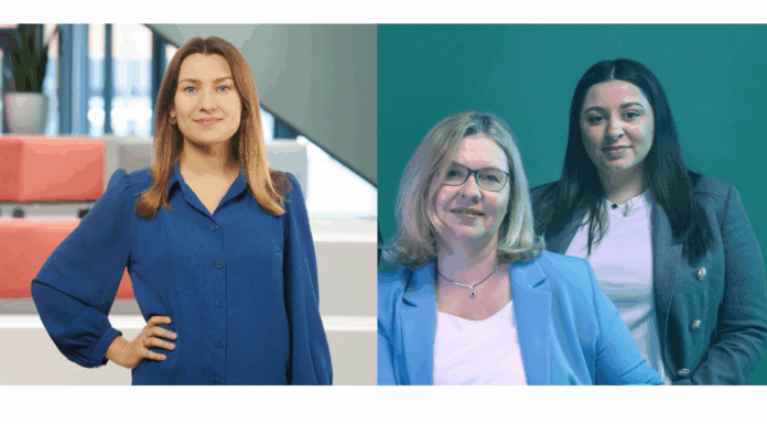 Irina Reimer (Life Science Factory), Prof. Dr Elisabeth Zeisberg & Dr Sabine Maamari (Avocet Bio)