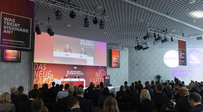 26. Deutscher Eigenkapitaltag des BVK bringt Wirtschaft und Politik zusammen 26. Deutscher Eigenkapitaltag