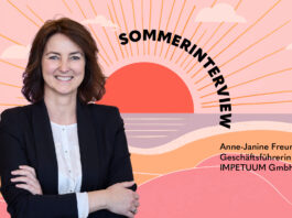 Sommerinterview mit Anne-Janine Freund (Impetuum GmbH)