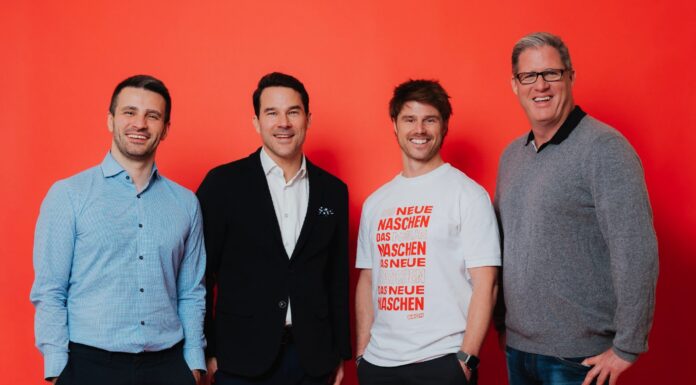 Das NEOH Gründerteam - Adel Hafizovic (CSO), Alexander Gänsdorfer (CGO), Manuel Zeller (CEO), Patrick Kolomaznik (COO)