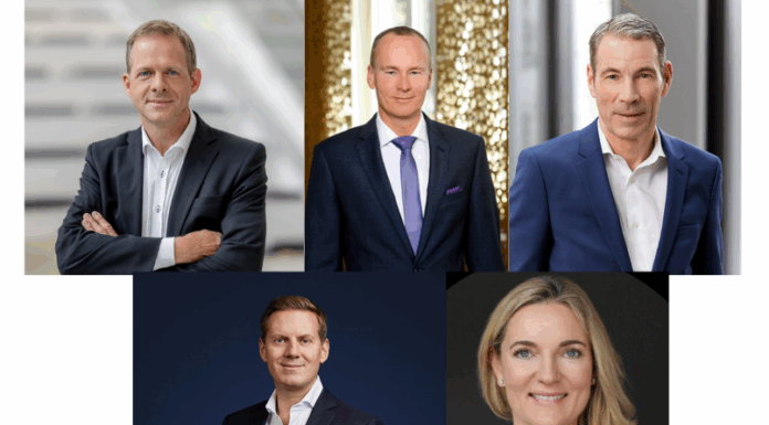 Christian Futterlieb (VR Equitypartner), Dr. Ingo Krocke (BVK, Auctus), Peter Pauli (BayBG), Goetz Hertz-Eichenrode (Hannover Finanz) & Inna Gehrt (AvH)