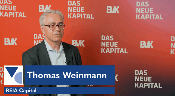 „Wir werden nach der Sommerpause eine Zunahme der Transaktionen sehen“ Videointerview mit Thomas Weinmann (REIA Capital)