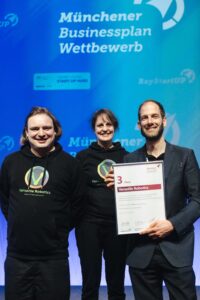 Münchener Businessplan Wettbewerb - Platz 3 - Versatile Robotics