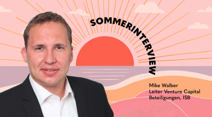 Mike Walber, Leiter Venture Capital, Beteiligungen, ISB