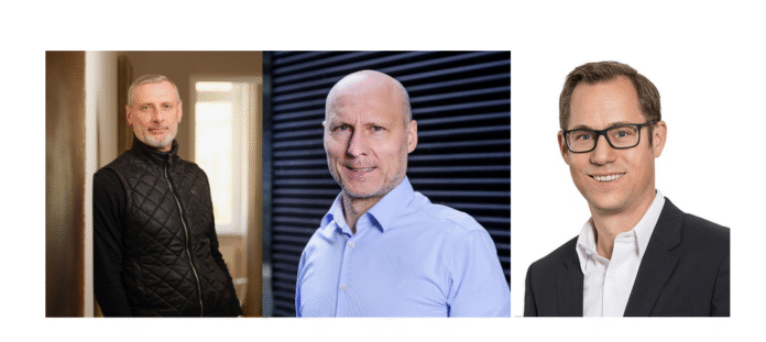 Alexander Kölpin (seed + speed Ventures), Dr. Ingo Potthof (UVC Partners) & Nicolas Gabrysch (Osborne Clarke)