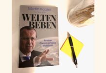 Buchtipp: „Weltenbeben“ von Martin Kobler "Weltenbeben" von Martin Kobler mit Peter Köpf