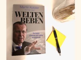 "Weltenbeben" von Martin Kobler mit Peter Köpf