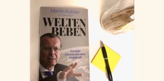 "Weltenbeben" von Martin Kobler mit Peter Köpf