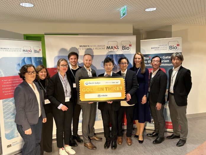 Biotech Start-up RNhale gewinnt Daiichi Sankyo Golden Ticket für den BioM-Inkubator MAxL