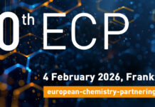 10 Jahre European Chemistry Partnering: Jubiläumsausgabe am 04. Februar 2026 10 Jahre European Chemistry Partnering: Jubiläumsausgabe am 04. Februar 2026