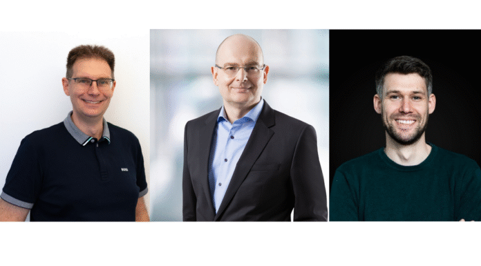Leipziger Start-up setzt neue Standards in IT-Sicherheit Dominik Weis (Cyber Insight), Sören Schuster (TGFS) & Paul Michalke (TGFS)